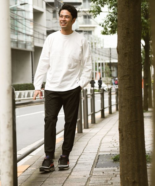 BAYFLOW(ベイフロー)の「ゴウセンリブパンツ(その他パンツ・メンズ・ブラック/ネイビー・LARGE/SMALL/MEDIUM)」の11枚目の写真