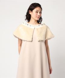美品✴︎ 日本製　東京三恵　9号　カシミア　ファーコート　マント　ポンチョ ファーケープ」に該当するファッション通販 - ZOZOTOWN