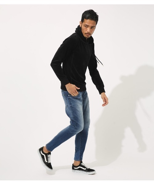 AZUL by moussy(アズールバイマウジー)の「JODHPURS SKINNY/ジョッパーズスキニー(デニムパンツ・メンズ・ライトブルー/ブルー・SMALL/MEDIUM/LARGE)」の15枚目の写真