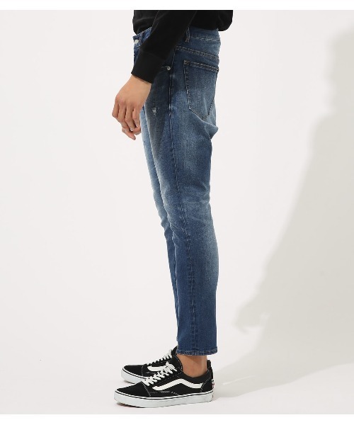 AZUL by moussy(アズールバイマウジー)の「JODHPURS SKINNY/ジョッパーズスキニー(デニムパンツ・メンズ・ライトブルー/ブルー・SMALL/MEDIUM/LARGE)」の13枚目の写真