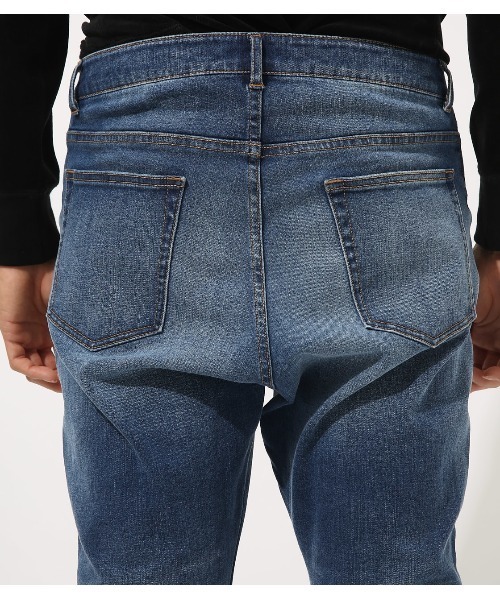 AZUL by moussy(アズールバイマウジー)の「JODHPURS SKINNY/ジョッパーズスキニー(デニムパンツ・メンズ・ライトブルー/ブルー・SMALL/MEDIUM/LARGE)」の10枚目の写真