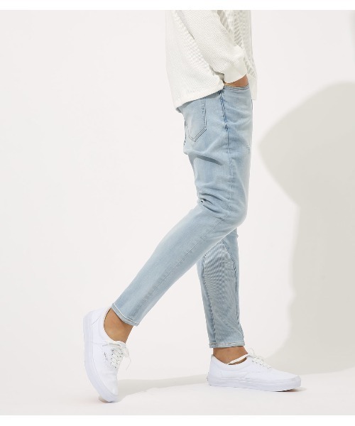 AZUL by moussy(アズールバイマウジー)の「JODHPURS SKINNY/ジョッパーズスキニー(デニムパンツ・メンズ・ライトブルー/ブルー・SMALL/MEDIUM/LARGE)」の9枚目の写真
