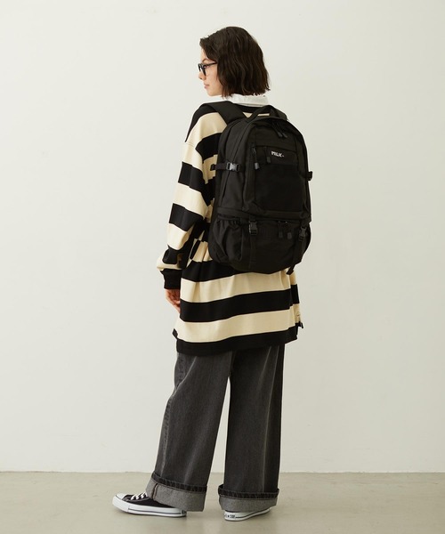 MILKFED. NEO EMBROIDERY BIG BACKPACK 黒 定番】NEO EMBROIDERY BIG BACKPACK BAR MILKFED. – calif