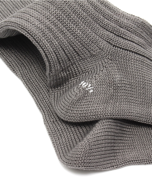 CORGI(コーギ)の「CORGI: コットン リブ ソックス(ソックス/靴下・メンズ・ホワイト/ダークグレー/レッド/グリーン/ネイビー/グレー/ワイン・ONE SIZE/10/15 )」の10枚目の写真