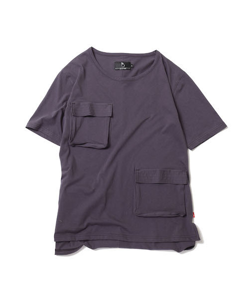 VIRGOwearworks(ヴァルゴウェアワークス)の「MECHANICAL ARMOR TEE(Tシャツ/カットソー)」|チャコールグレー