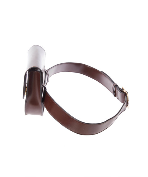 Edit Sheen（エディットシーン）の「クラシックウエストポーチ（ボディバッグ/ウエストポーチ・レディース・ブラック/ブラウン・FREE）」の4枚目の写真