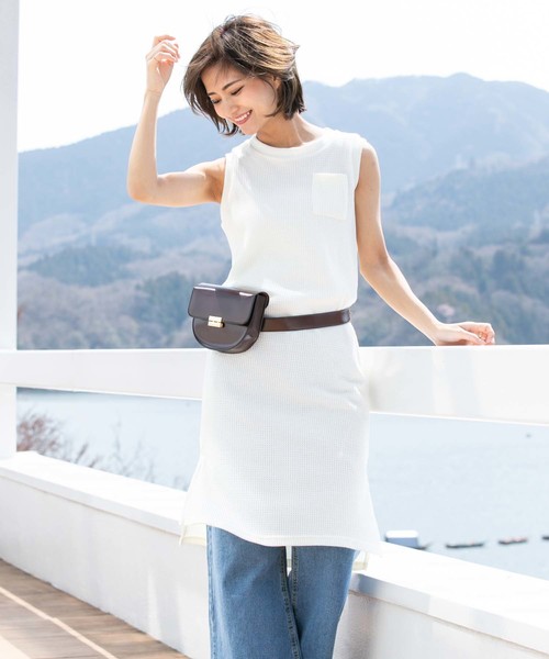 Edit Sheen（エディットシーン）の「クラシックウエストポーチ（ボディバッグ/ウエストポーチ・レディース・ブラック/ブラウン・FREE）」の10枚目の写真