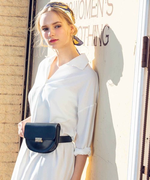 Edit Sheen（エディットシーン）の「クラシックウエストポーチ（ボディバッグ/ウエストポーチ・レディース・ブラック/ブラウン・FREE）」の14枚目の写真