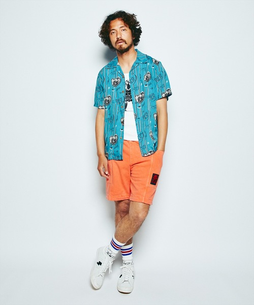 HYSTERIC GLAMOUR(ヒステリックグラマー)の「RUMBLERS総柄 アロハシャツ(シャツ/ブラウス・メンズ・グリーン系その他/ブルー系その他/レッド系その他・LARGE/MEDIUM/SMALL)」の8枚目の写真