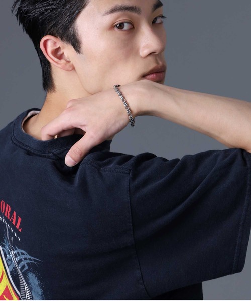 LION HEART（ライオンハート）の「“HOWL”タテガミロールブレスレット/シルバー925【LION HEART / ライオンハート】（ブレスレット・メンズ・シルバー・19.5cm/ONE SIZE）」の18枚目の写真