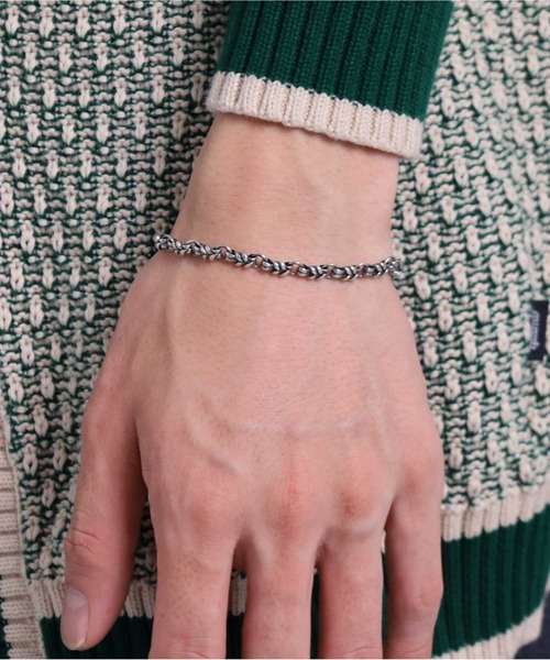 LION HEART（ライオンハート）の「“HOWL”タテガミロールブレスレット/シルバー925【LION HEART / ライオンハート】（ブレスレット・メンズ・シルバー・19.5cm/ONE SIZE）」の20枚目の写真