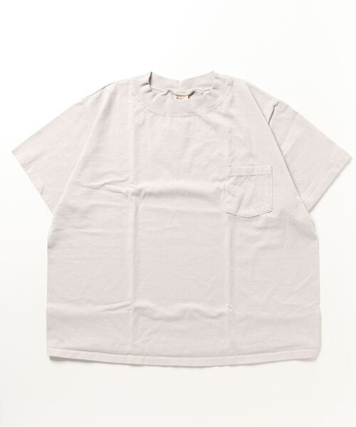 Goodwear(Since1983)(グッドウェア)の「【MADE IN USA】S/S MOCK NECK POCKET TEE BIG / ショートスリーブモックネックポケットTビッグ(Tシャツ/カットソー・メンズ・ホワイト/チャコールグレー/ブラック/ネイビー/ブラウン/レッド/オリーブ/イエロー/グリーン/ブラック系その他/グレー系その他/ナチュラル/ブルー系その他/グレイッシュベージュ/グリーン系その他/コバルトブルー/スモークピンク/ライトグリーン/ブラウン系その他/ライトイエロー/オレンジ系その他2/パープル系その他2/グレー系その他2/ブルー系その他2/グリーン系その他2/カーキ系2/ベージュ系その他/グレー/オレンジ系3/モスグリーン・XX-LARGE)」の5枚目の写真