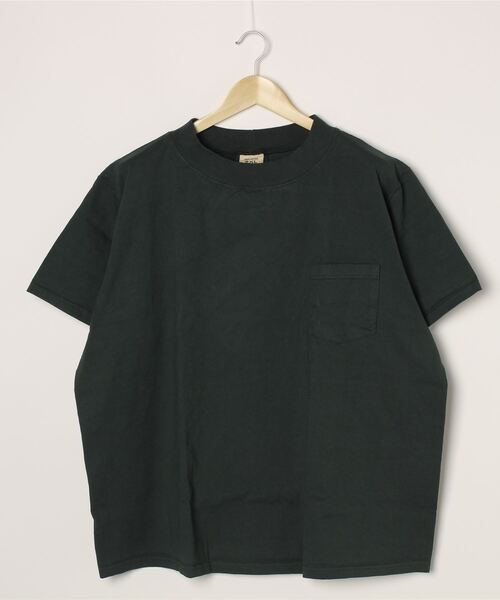Goodwear(Since1983)(グッドウェア)の「【MADE IN USA】S/S MOCK NECK POCKET TEE BIG / ショートスリーブモックネックポケットTビッグ(Tシャツ/カットソー・メンズ・ホワイト/チャコールグレー/ブラック/ネイビー/ブラウン/レッド/オリーブ/イエロー/グリーン/ブラック系その他/グレー系その他/ナチュラル/ブルー系その他/グレイッシュベージュ/グリーン系その他/コバルトブルー/スモークピンク/ライトグリーン/ブラウン系その他/ライトイエロー/オレンジ系その他2/パープル系その他2/グレー系その他2/ブルー系その他2/グリーン系その他2/カーキ系2/ベージュ系その他/グレー/オレンジ系3/モスグリーン・XX-LARGE)」の14枚目の写真