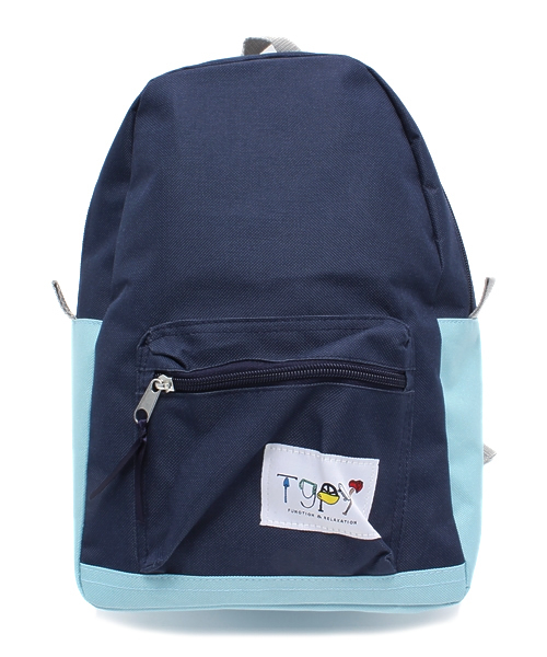 CIAOPANIC TYPY（チャオパニックティピー）の「KIDSナイロンキャンバスバックパック（バックパック/リュック・キッズ・ホワイト/ネイビー/イエロー/ブルー/その他19/その他22/ブラック・FREE）」の4枚目の写真