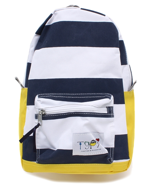 CIAOPANIC TYPY（チャオパニックティピー）の「KIDSナイロンキャンバスバックパック（バックパック/リュック・キッズ・ホワイト/ネイビー/イエロー/ブルー/その他19/その他22/ブラック・FREE）」の2枚目の写真