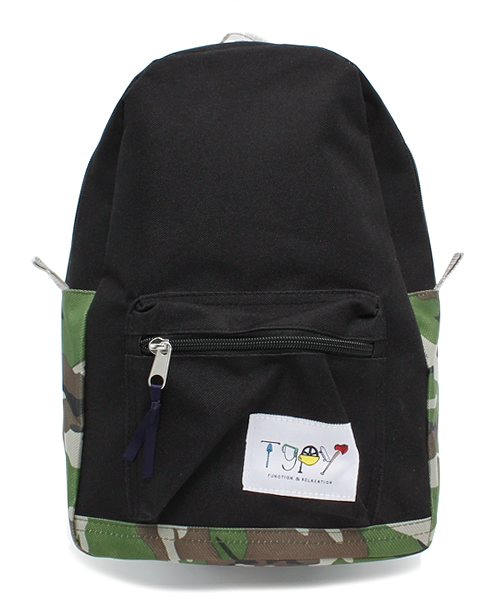 CIAOPANIC TYPY（チャオパニックティピー）の「KIDSナイロンキャンバスバックパック（バックパック/リュック・キッズ・ホワイト/ネイビー/イエロー/ブルー/その他19/その他22/ブラック・FREE）」の3枚目の写真