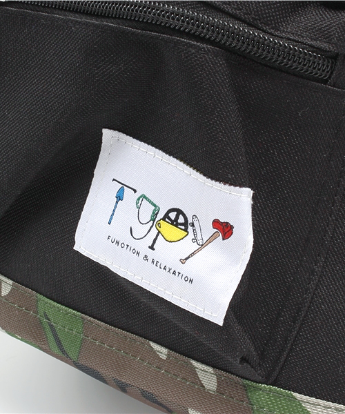 CIAOPANIC TYPY（チャオパニックティピー）の「KIDSナイロンキャンバスバックパック（バックパック/リュック・キッズ・ホワイト/ネイビー/イエロー/ブルー/その他19/その他22/ブラック・FREE）」の11枚目の写真