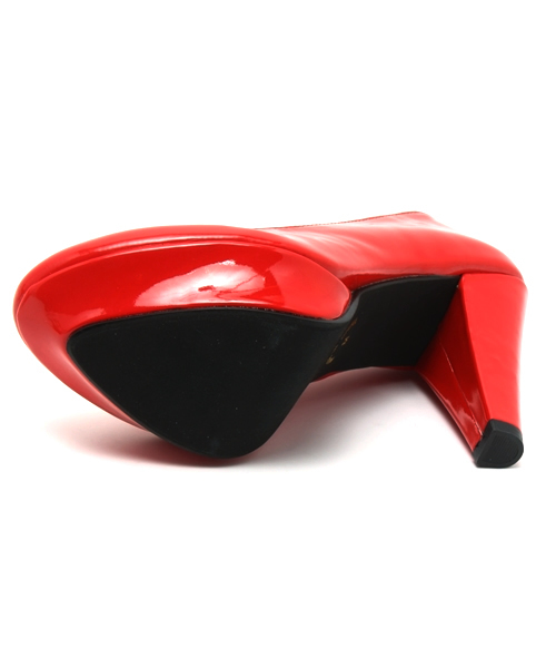 WEGO（ウィゴー）の「WEGO/ヒールパンプス（パンプス・レディース・ブラック/レッド/シルバー・24.5/23.5）」の5枚目の写真