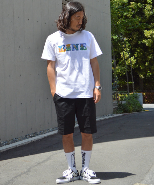 ROOPTOKYO（ループトウキョウ）の「EINE/アイン EINE VANDALS REVERSIBLE T-SHIRT（Tシャツ/カットソー・メンズ・ホワイト/ブラック・S/M/L）」の11枚目の写真