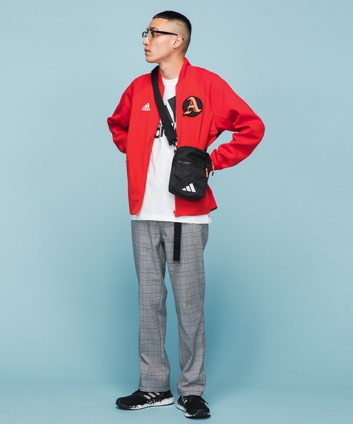 adidas（アディダス）の「バッジ オブ スポーツ Tシャツ [M MUSTHAVES BADGE OF SPORTS TEE] アディダス（Tシャツ/カットソー・メンズ・ブラック/ホワイト×ブラック/ピンク・MEDIUM/SMALL/X-LARGE/XX-LARGE/X-SMALL/LARGE/XXX-LARGE/XXXX-LARGE/XXXXX-LARGE）」の16枚目の写真