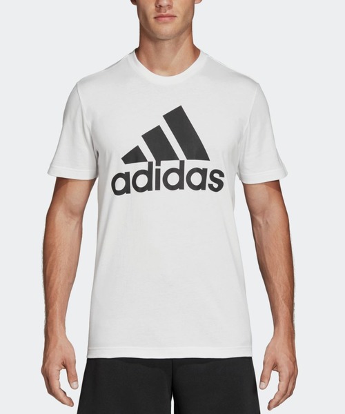 adidas（アディダス）の「バッジ オブ スポーツ Tシャツ [M MUSTHAVES BADGE OF SPORTS TEE] アディダス（Tシャツ/カットソー・メンズ・ブラック/ホワイト×ブラック/ピンク・MEDIUM/SMALL/X-LARGE/XX-LARGE/X-SMALL/LARGE/XXX-LARGE/XXXX-LARGE/XXXXX-LARGE）」の15枚目の写真