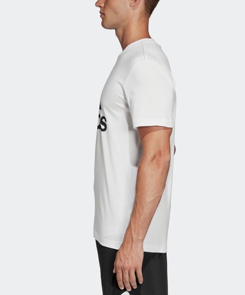 adidas（アディダス）の「バッジ オブ スポーツ Tシャツ [M MUSTHAVES BADGE OF SPORTS TEE] アディダス（Tシャツ/カットソー・メンズ・ブラック/ホワイト×ブラック/ピンク・MEDIUM/SMALL/X-LARGE/XX-LARGE/X-SMALL/LARGE/XXX-LARGE/XXXX-LARGE/XXXXX-LARGE）」の13枚目の写真