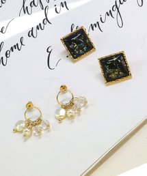 【INXU TOKYO】925シルバー ポストピアス セット
