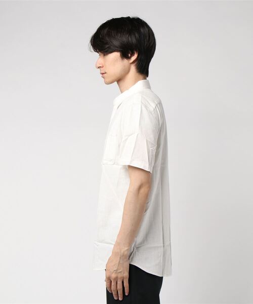 PARKS TOKYO SELECT（パークストウキョウセレクト）の「【GLOVE HOUSE】RG 半袖シャツ（シャツ/ブラウス・メンズ・ホワイト/レッド/ブルー・MEDIUM/LARGE）」の4枚目の写真