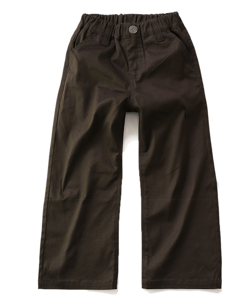 devirock（デビロック）の「チノワイドパンツ（その他パンツ・キッズ・ブラック/ベージュ/ブラウン/カーキ・110cm/100cm/120cm/130cm/140cm/150cm/160cm）」の12枚目の写真