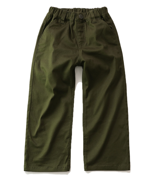 devirock（デビロック）の「チノワイドパンツ（その他パンツ・キッズ・ブラック/ベージュ/ブラウン/カーキ・110cm/100cm/120cm/130cm/140cm/150cm/160cm）」の14枚目の写真