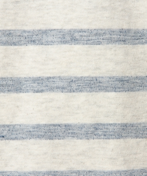 green label relaxing（グリーンレーベルリラクシング）の「MELANGE SLUB BOR V/N S/S Tシャツ ◆（Tシャツ/カットソー・メンズ・ブラック/ネイビー/ケリー/ピンク・LARGE/SMALL/MEDIUM/X-LARGE）」の12枚目の写真