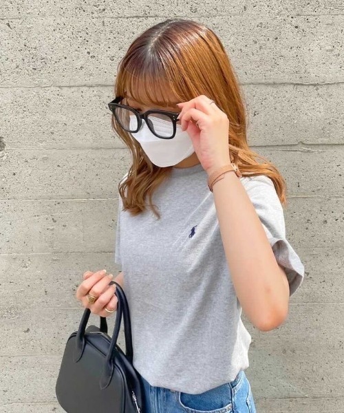 POLO RALPH LAUREN(ポロ ラルフ ローレン)の「POLO RALPH LAUREN クルーネックTシャツ(ボーイズサイズ)(Tシャツ/カットソー・メンズ・ブラック/ネイビー/グレー/レッド/ブルー/ホワイト/ブラック系その他/ブルー系その他/レッド系その他/ホワイト系その他/グレー系その他/ピンク系その他/ピンク・X-LARGE/LARGE/MEDIUM)」の6枚目の写真