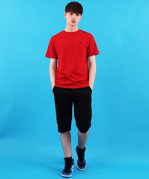 POLO RALPH LAUREN(ポロ ラルフ ローレン)の「POLO RALPH LAUREN クルーネックTシャツ(ボーイズサイズ)(Tシャツ/カットソー・メンズ・ブラック/ネイビー/グレー/レッド/ブルー/ホワイト/ブラック系その他/ブルー系その他/レッド系その他/ホワイト系その他/グレー系その他/ピンク系その他/ピンク・X-LARGE/LARGE/MEDIUM)」の16枚目の写真