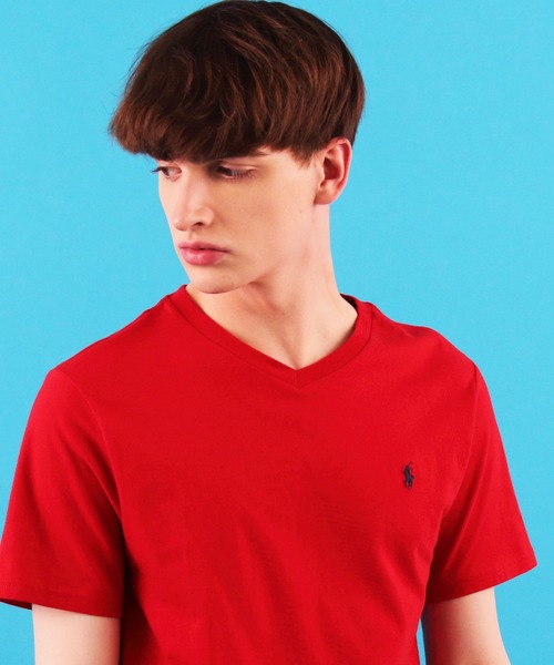 POLO RALPH LAUREN(ポロ ラルフ ローレン)の「POLO RALPH LAUREN クルーネックTシャツ(ボーイズサイズ)(Tシャツ/カットソー・メンズ・ブラック/ネイビー/グレー/レッド/ブルー/ホワイト/ブラック系その他/ブルー系その他/レッド系その他/ホワイト系その他/グレー系その他/ピンク系その他/ピンク・X-LARGE/LARGE/MEDIUM)」の19枚目の写真