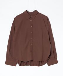 バックプリーツシャツ