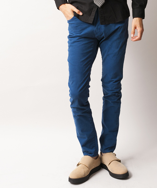 WEGO(ウィゴー)の「WEGO/ROYOカラースキニーパンツ(その他パンツ・メンズ・ブルー/ネイビー/ワイン/ホワイト/ブラック/ベージュ/レッド/カーキ・MEDIUM/LARGE/SMALL)」の7枚目の写真