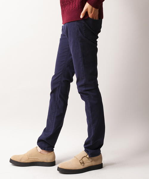 WEGO(ウィゴー)の「WEGO/ROYOカラースキニーパンツ(その他パンツ・メンズ・ブルー/ネイビー/ワイン/ホワイト/ブラック/ベージュ/レッド/カーキ・MEDIUM/LARGE/SMALL)」の21枚目の写真