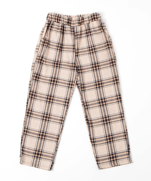 DING（ディング）の「DING/チェック柄イージーパンツ2（その他パンツ・レディース・ネイビー/ブラウン/ベージュ・FREE）」の16枚目の写真