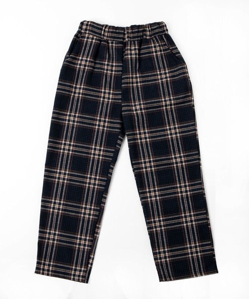 DING（ディング）の「DING/チェック柄イージーパンツ2（その他パンツ・レディース・ネイビー/ブラウン/ベージュ・FREE）」の17枚目の写真