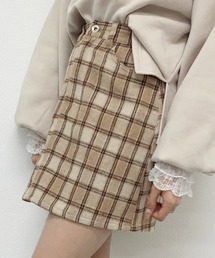 apres jour | アソートチェック台形スカート【ZOZOTOWN限定アイテム】(スカート)