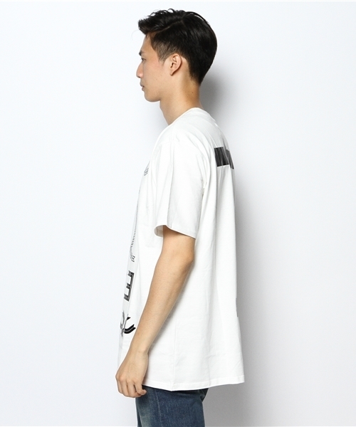 DAMMY（ダミー）の「DAMMYプリントTシャツ（Tシャツ/カットソー・メンズ・ホワイト/ブラック・FREE）」の5枚目の写真