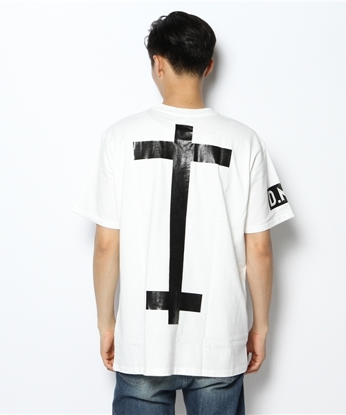 DAMMY（ダミー）の「DAMMYプリントTシャツ（Tシャツ/カットソー・メンズ・ホワイト/ブラック・FREE）」の6枚目の写真