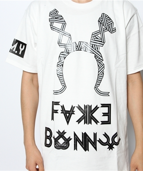 DAMMY（ダミー）の「DAMMYプリントTシャツ（Tシャツ/カットソー・メンズ・ホワイト/ブラック・FREE）」の9枚目の写真