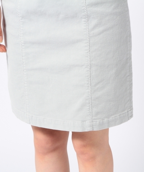 Another Edition(アナザーエディション)の「AE CORD タイト SK ◆(スカート・レディース・オフホワイト/ライトグレー/コバルトブルー・SMALL/MEDIUM)」の9枚目の写真