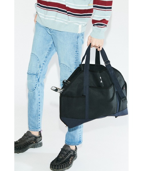 AlexanderLeeChang（アレキサンダーリーチャン）の「AlexanderLeeChang/アレキサンダーリーチャン ＡＰＲＯＮ　ＴＯＴＥ　２（トートバッグ・メンズ・オレンジ/ホワイト/ブラック・ONE SIZE）」の15枚目の写真