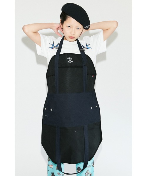 AlexanderLeeChang（アレキサンダーリーチャン）の「AlexanderLeeChang/アレキサンダーリーチャン ＡＰＲＯＮ　ＴＯＴＥ　２（トートバッグ・メンズ・オレンジ/ホワイト/ブラック・ONE SIZE）」の20枚目の写真