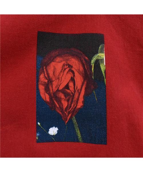 ブランド古着】荒木経惟 薔薇 ローズフォトプリントスウェットパーカー  