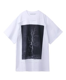 JOHN LAWRENCE SULLIVAN | PHOTO PRINTED OVERSIZED T-SHIRT(Tシャツ/カットソー)