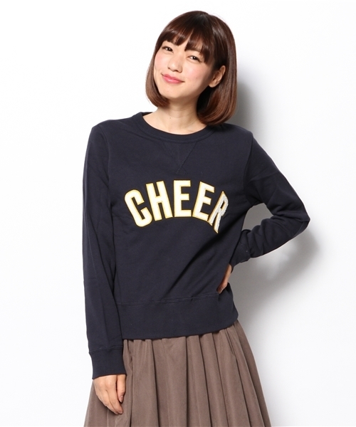 Chico（チコ）の「サガラワッペンSWT（Tシャツ/カットソー・レディース・グリーン/ネイビー/ホワイト・FREE）」の12枚目の写真