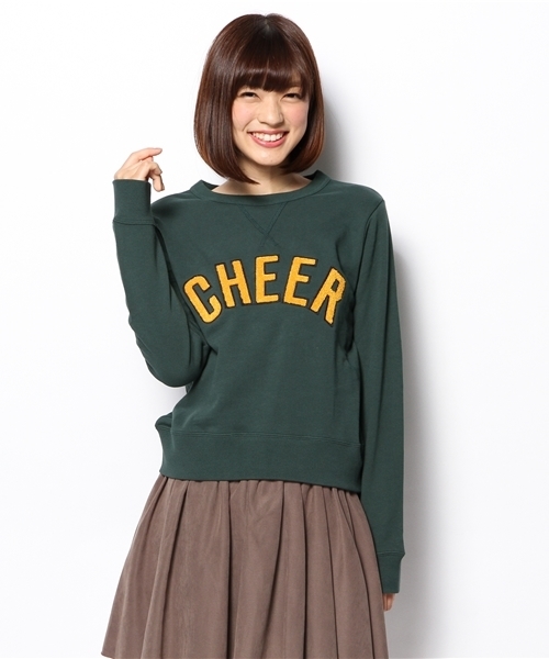 Chico（チコ）の「サガラワッペンSWT（Tシャツ/カットソー・レディース・グリーン/ネイビー/ホワイト・FREE）」の13枚目の写真